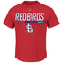 St. Louis Cardinals Laser Like Focus Short Sleeve T-Shirt by Majestic