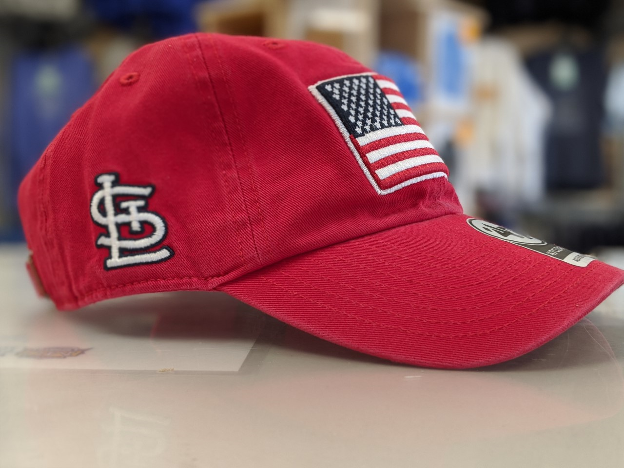 47 Men's St. Louis Cardinals Clean Up Light Blue Adjustable Hat