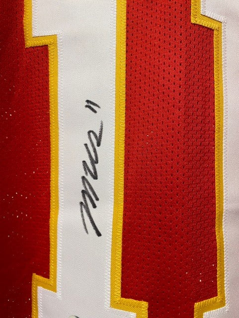 Marquez Valdes-Scantling Signed Kansas City Chiefs Custom Jersey