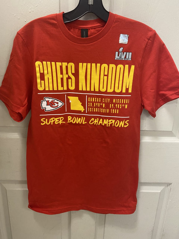 Kansas City Chiefs Red MO Super Bowl LVII Champions T-Shirt by Fanatics